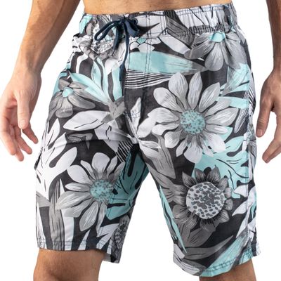 Kanu Surf Men's Infinite Swim Trunks (Regular & Extended Sizes), Abacos Black, Medium