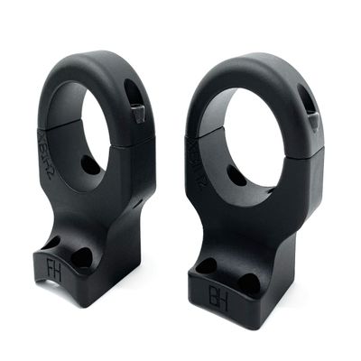 Game Reaper 2: Browning X-Bolt - Fits All Actions - High Mount - Black, 1 inch, 2 Screws per Ring