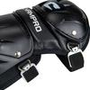 Champro Optimus MVP Single Knee Baseball Catchers Leg Guards, 13.5" Shin Length, Black, Model Number: CG107B view 3