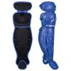 Champro Optimus MVP Double Knee Baseball Catchers Leg Guards, 16.5" Length, Royal, CG100RY view 1