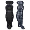 Champro Optimus MVP Double Knee Baseball Catchers Leg Guards, 16.5" Length view 1