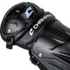 Champro Optimus MVP Single Knee Baseball Catchers Leg Guards, 14.5" Shin Length, CG105B, Black view 2