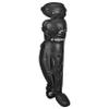 Champro Optimus MVP Double Knee Baseball Catchers Leg Guards, 14.5" Length, Black, CG104B view 2