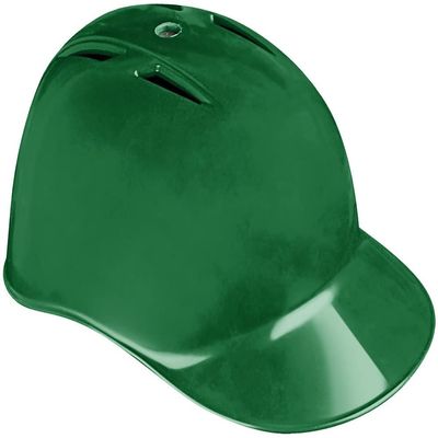 CHAMPRO unisex teen Catcher/Coach's Baseball Softball Catcher s Coach Helmet, FOREST GREEN, Small US
