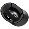 CHAMPRO unisex teen Catcher/Coach's Baseball Softball Catcher s Coach Helmet, BLACK, Small US view 2