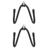 YYST Skateboard Wall Mount Skateboard Wall Hanger Storage Rack Flexible Hanger - Fit Cruiser Boards, Skateboards, Penny Boards, Longboards,etc- W Style - No Board -2/PK view 1