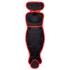 Champro Optimus MVP Double Knee Baseball Catchers Leg Guards, 14.5"" Length, Scarlet (CG104SC) view 4