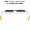 Mryok Replacement Earsocks Nosepiece for Oakley Square Wire 2(2014) Sunglass - Yellow view 2
