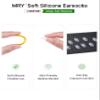 Mryok Replacement Earsocks Nosepiece for Oakley Square Wire 2(2014) Sunglass - Yellow view 4