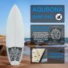 3 Piece Gray Stomp Pad Surfboard EVA Traction Pad with 3M Adhesive Professional Tail Pad/Applies All Boards - Surfboards, Shortboards, Longboards, Skimboards/Multiple Color Choices view 2