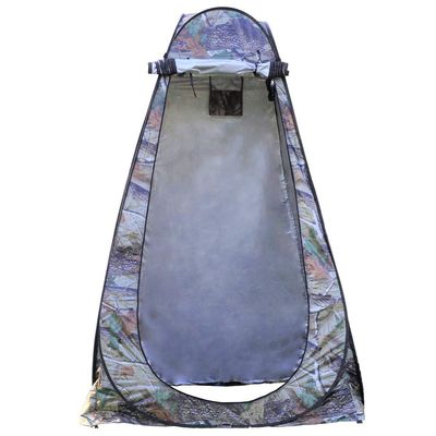 Pop Up Shower Tent Portable Outdoor Privacy Tent Camp Toilet Changing Room Easy Set Up, Foldable with Carry Bag/Lightweight and Sturdy (Camouflage)