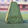 Pop Up Shower Tent Portable Outdoor Privacy Tent Camp Toilet Changing Room Easy Set Up, Foldable with Carry Bag/Lightweight and Sturdy (Green) view 3