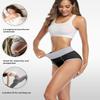 wirarpa Women's Cotton Underwear High Waist Stretch Briefs Soft Underpants Ladies Full Coverage Panties 5 Pack Black Medium view 3
