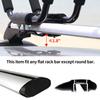 XCAR Universal 2 Pairs Kayak Roof Rack for Surfboard Paddleboard Canoe SUP Boat Skiboard- Rooftop J Bars Carriers Holders for Vehicle Car SUV - Roof Top Mount Kayaks Carrier with 4pcs Straps view 4
