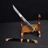 GLW Sword Guardian of Buddhism Asura Battle Sword Folded Pattern Steel Blade Sharp (Black) view 3