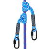 BeneLabel Poseidon Series Sewn Prusik Loops Ropes, Safety, 19", Diameter 2/5", 2 Pack, Blue view 1