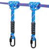BeneLabel Poseidon Series Sewn Prusik Loops Ropes, Safety, 19", Diameter 2/5", 2 Pack, Blue view 2