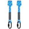 BeneLabel Poseidon Series Sewn Prusik Loops Ropes, Safety, 19", Diameter 2/5", 2 Pack, Blue view 4