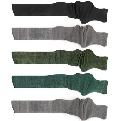 5Pack Extra-Thick Gun Socks for Scoped Rifles, 47 x 6" Extra-Wide Sleeves