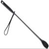 SUNLAND Horse Riding Whip Crop Jump Bat Non-Slip Dressage Crop 23" with Double Slapper view 1