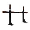 Pull-up Bars AGYH Wall Mounted Steel Chin Up Bar, Home Gym and Training Hook Exercise Bracket Upper Body Workout Horizontal Bar, Load 200KG (Color : Black) view 1