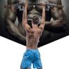 Pull-up Bars AGYH Wall Mounted Steel Chin Up Bar, Home Gym and Training Hook Exercise Bracket Upper Body Workout Horizontal Bar, Load 200KG (Color : Black) view 2