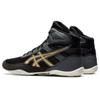 ASICS Kid's MATFLEX 6 Grade School Wrestling Shoes, 3 Big Kid, BLACK/CHAMPAGNE view 3