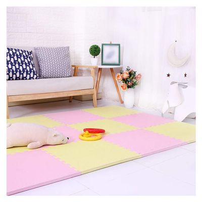 ALGFree Foam Puzzle Play Mat Carpet Exercise Mat PE Infant Crawling Mat Suitable for Gym Workout Flooring Household6 Styles (Color : D, Size : 50x50x2cm-9pcs)