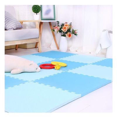 ALGFree Foam Puzzle Mat Carpet Child Climbing Crawling Mat Interlocking Floors Tiles Baby Splice Thicken Pad Floor Protection, 6 Colors, Free Cut (Color : F, Size : 50x50x2cm-16pcs)