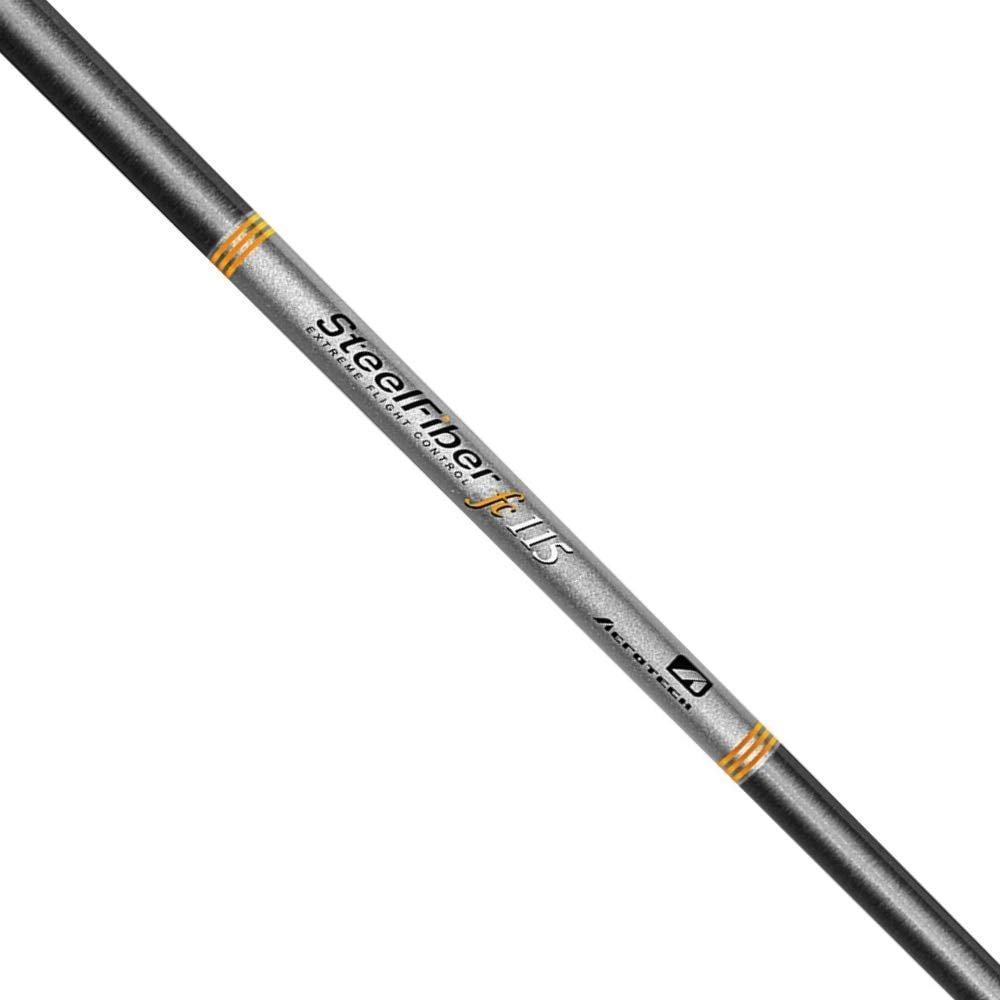 Aerotech SteelFiber FC-115 Iron Shafts - Graphite - 115g - 370 PT X Flex - 8 Shafts