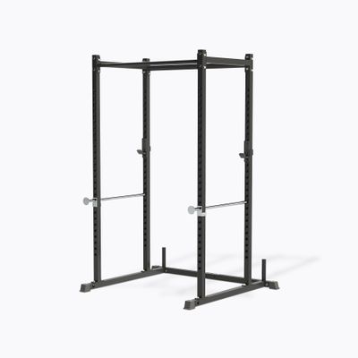 REP Fitness PR-1100 Power Rack Home Gym System, Compact Squat Cage with Multi-Grip Pull Up Bar, Power Rack + LAT/Row Attachment + Dip Attachment + Weight Storage