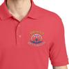 Custom Embroidered Polo Shirt for Men Personalized Embroidery Name Text Logo Golf Tee view 2