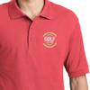 Custom Embroidered Polo Shirt for Men Personalized Embroidery Name Text Logo Golf Tee view 4