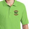 Custom Embroidered Polo Shirt for Men Personalized Embroidery Name Text Logo Golf Tee Lime view 4