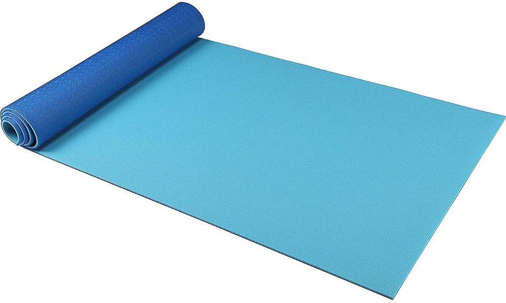 BESTZO Eco-Conscious HPE Yoga Mat - 1/4" Extra Thick Non-Slip Exercise Mat with Carrying Strap for Yoga & Fitness