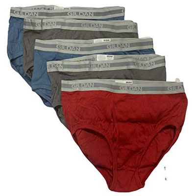 Gildan Briefs 5 Pack Assorted Color Size 2XL