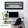 2020 NHL Winter Classic, Dallas Stars vs Nashville Predators - 44x18-inch Double Mat, Deluxe Framed Picture by Blakeway Panoramas view 4