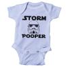 Ink Trendz STORM POOPER TROOPER Themed Baby Onesie Bodysuit Romper (12 Months) view 1