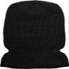 ALLNTRENDS Adult Three Hole Mask Henny Embroidered Face Cover Warm Cold Winter Hat (Black) view 2