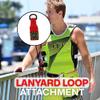 Jettribe Jet Ski Lanyard Loop Attachment - Nylon Secure Simple Quick-Connect Fastening System - PWC Watercraft Vest Accessories - Stylish Enhancements for Ultimate Riding Experience - Red view 2