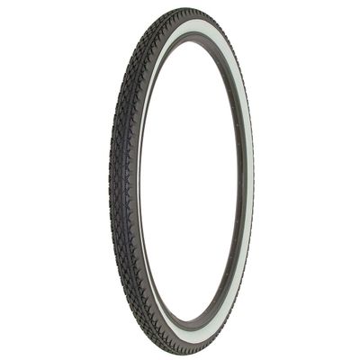 Alta Bicycle Tire Duro 29" x 2.125" Bike Tire White Wall Diamond Tread Style, Beach Cruiser Bikes