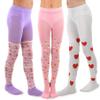 TeeHee Little Girls and Toddlers Fashion Tights 3 Pair Pack (12-18 Months, Ice Cream) view 1