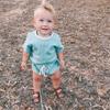 Newborn Infant Baby Girl Boy Clothes Short Sleeve T-Shirt Tops and Shorts Pants Solid Color Summer Outfit (A-Light Green, 18-24 Months) view 2