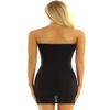 Agoky Women's Sexy Mesh See Through Mini Tube Dress Nightclub Bodycon Chemise Dresses Type B Black One Size view 4