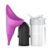 Female Urination Device, Portable Reusable Urinal Funnel with Extension Tube, Small Folding Storage, Suitable for Travel, Festivals, Camping, Traffic Jams, Etc, with Waterproof Cup view 1