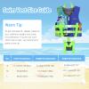 MoKo Swimming Vest for Kids 46-77 lbs, Clearance Children Swim Vests Water Activity Equipment Cute Pattern Watersports Swimming Device for Toddlers Boys Girls, L Size - Indigo view 4