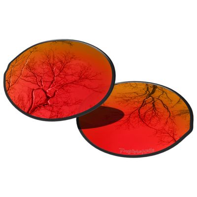 ToughAsNails Replacement Lenses for Oakley Madman OO6019 Sunglasses - HyperVision Plus Red Chrome - Polarized Ultra