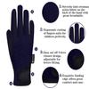 ChinFun Horse Riding Glove Equestrian Gloves Kids for Boys Girls Horseback Riding Gloves Grip for Youth Children Riding Sports Biking Cycling Gardening Navy Size S view 2