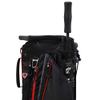 MacGregor Golf Response Stand Bag with 9" 6 Way Divider Top Black/Red view 4