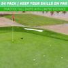 GoSports Foam Flight Practice Golf Balls 24 Pack - White view 3